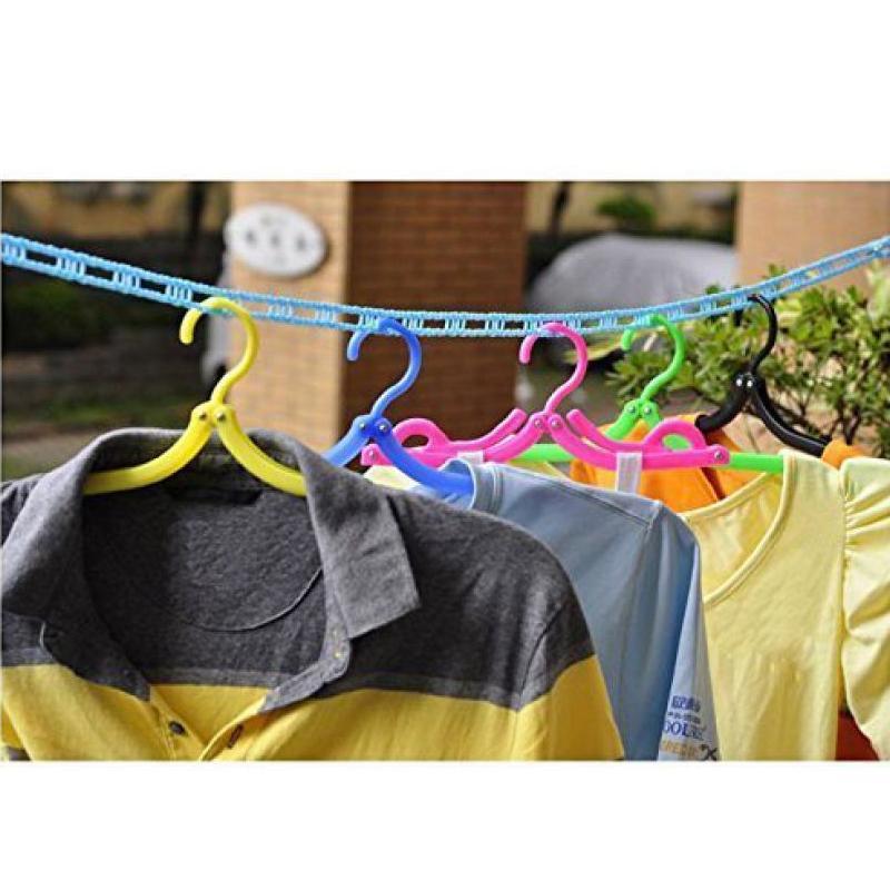 Clothesline Drying Nylon Rope with Hooks Signaturekarts