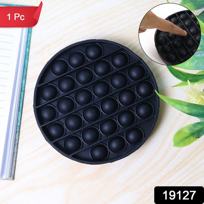 Premium Round Shape Silicone Pop It Fidget Toy (1 Pc) signaturekarts