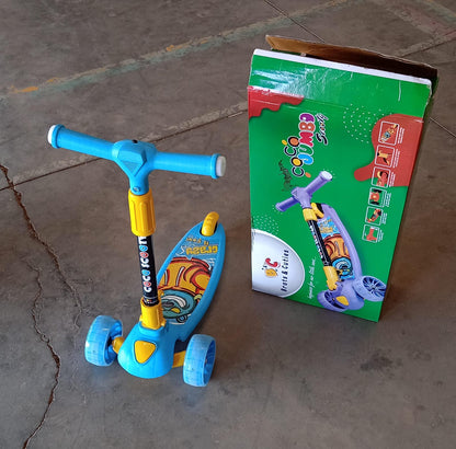 Jumbo Scooter for Kids 2 Wheels Steel Frame Large Foldable & Height Adjustable Signature kart