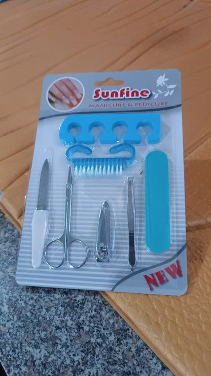7 in 1 Manicure set Tool Kit (7 Pcs Set) Signature kart