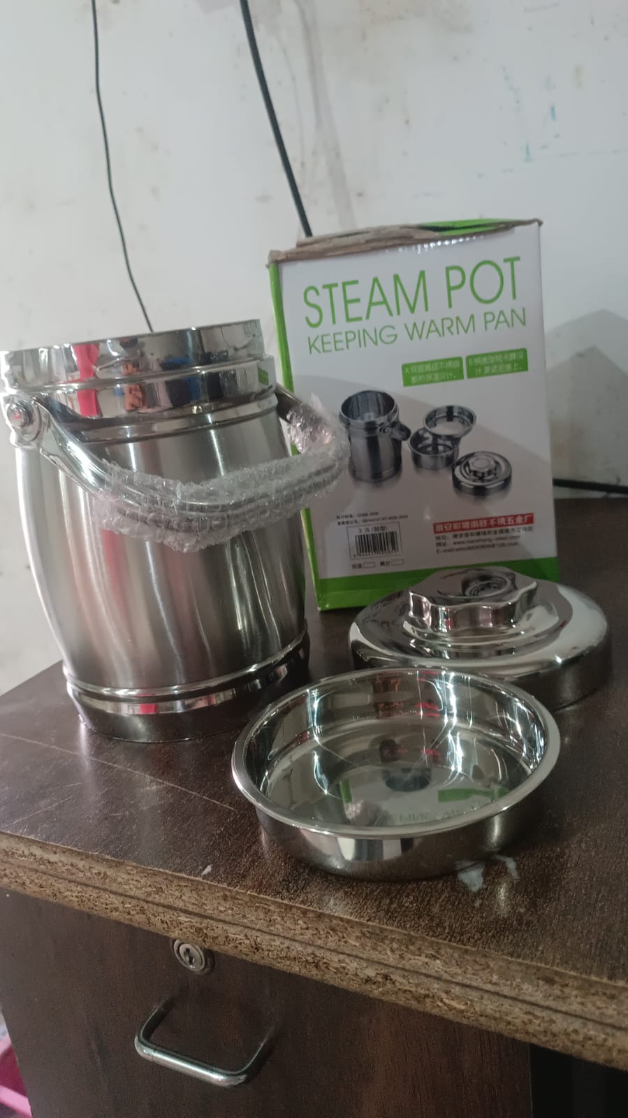 Stainless Steel Lunch Box, Insulated Lunch Box Double Vacuum‑Layer (2.2 Ltr.) Signaturekarts