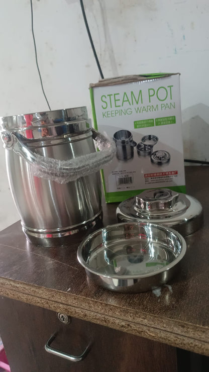 Stainless Steel Lunch Box, Insulated Lunch Box Double Vacuum‑Layer (2.2 Ltr.) Signaturekarts