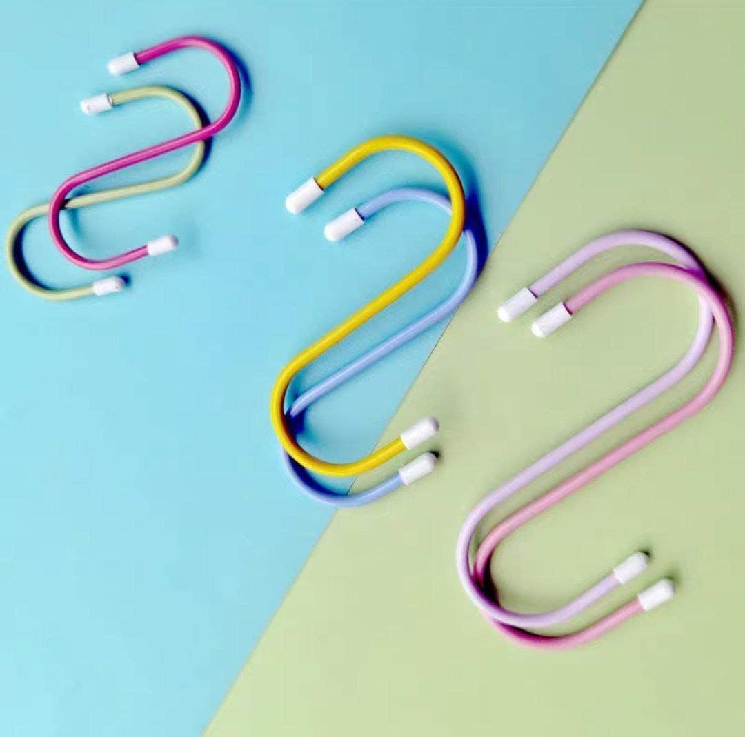S Shape Metal Hooks for Hanging, Heavy Duty S Shaped Hooks (6 Pcs Set) signaturekarts