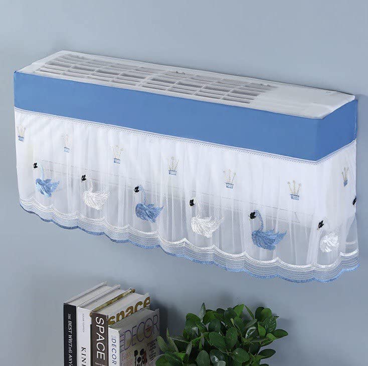 Folding Split AC Dust Cover – Washable, Dustproof (1 Pc, approx 1 Ton) signaturekarts