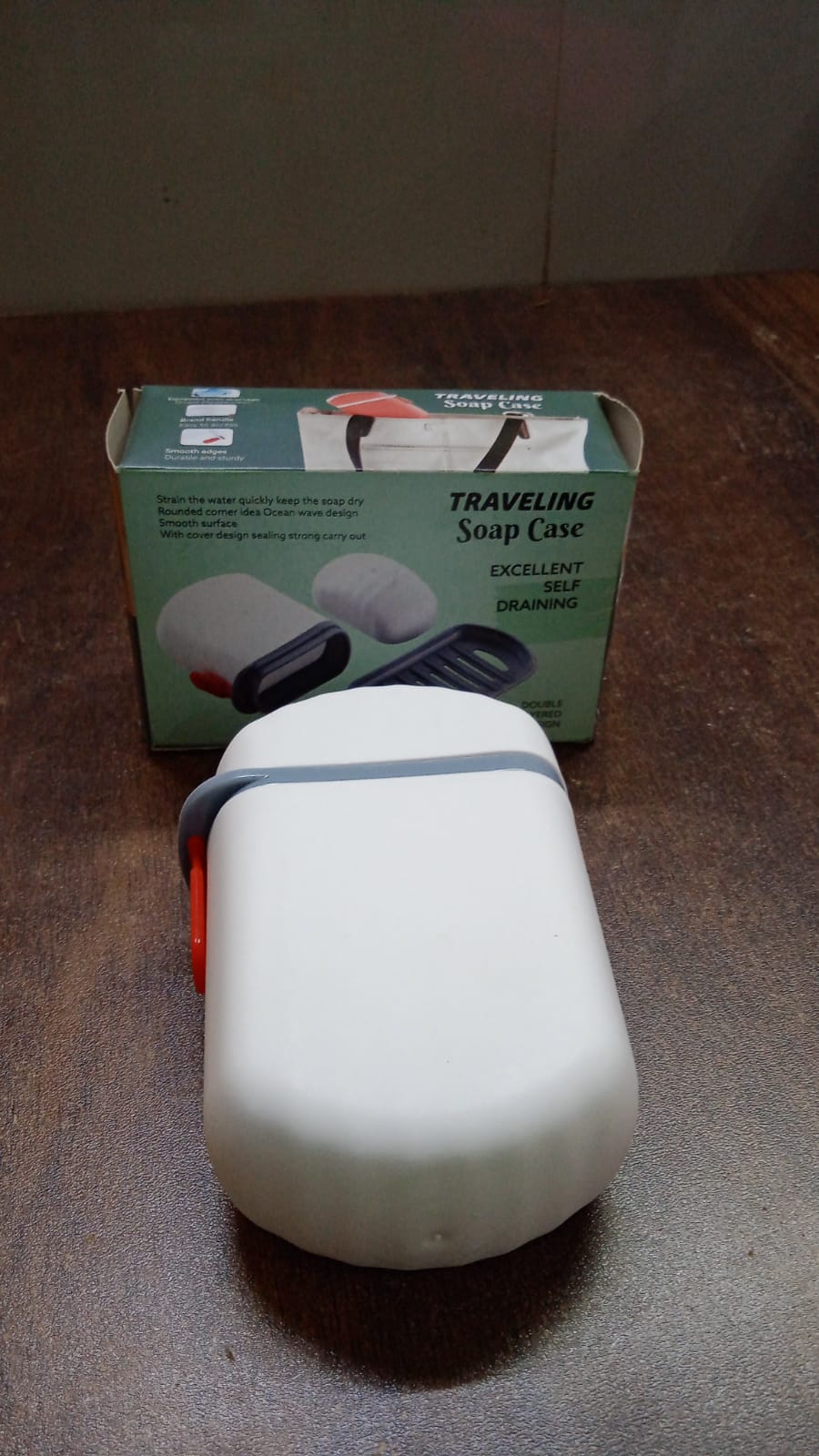 Stylish Soap Holder for Travel & Bathroom Use ,Sabudani (1 Pc, Non-Leak Seal) signaturekarts