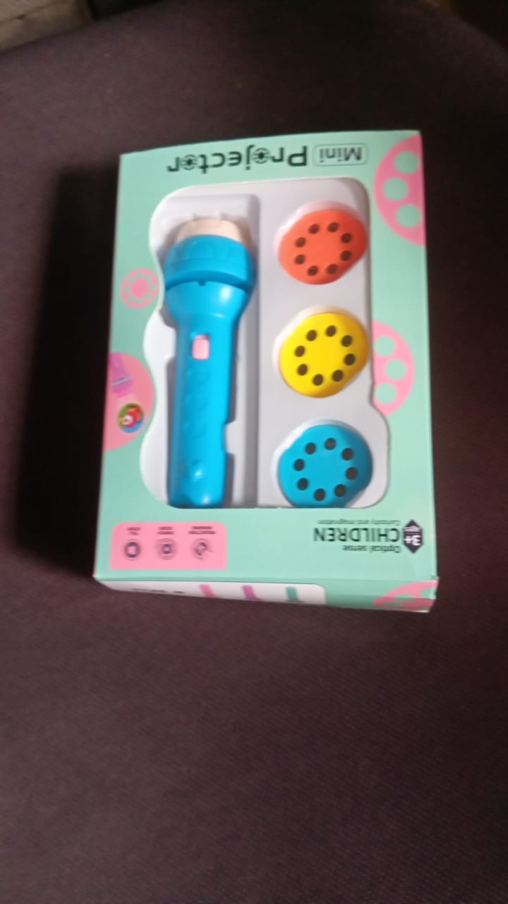 Mini Slide Projector for Kids with 3 Slide and Animated Pattern Learning Toy Signaturekarts