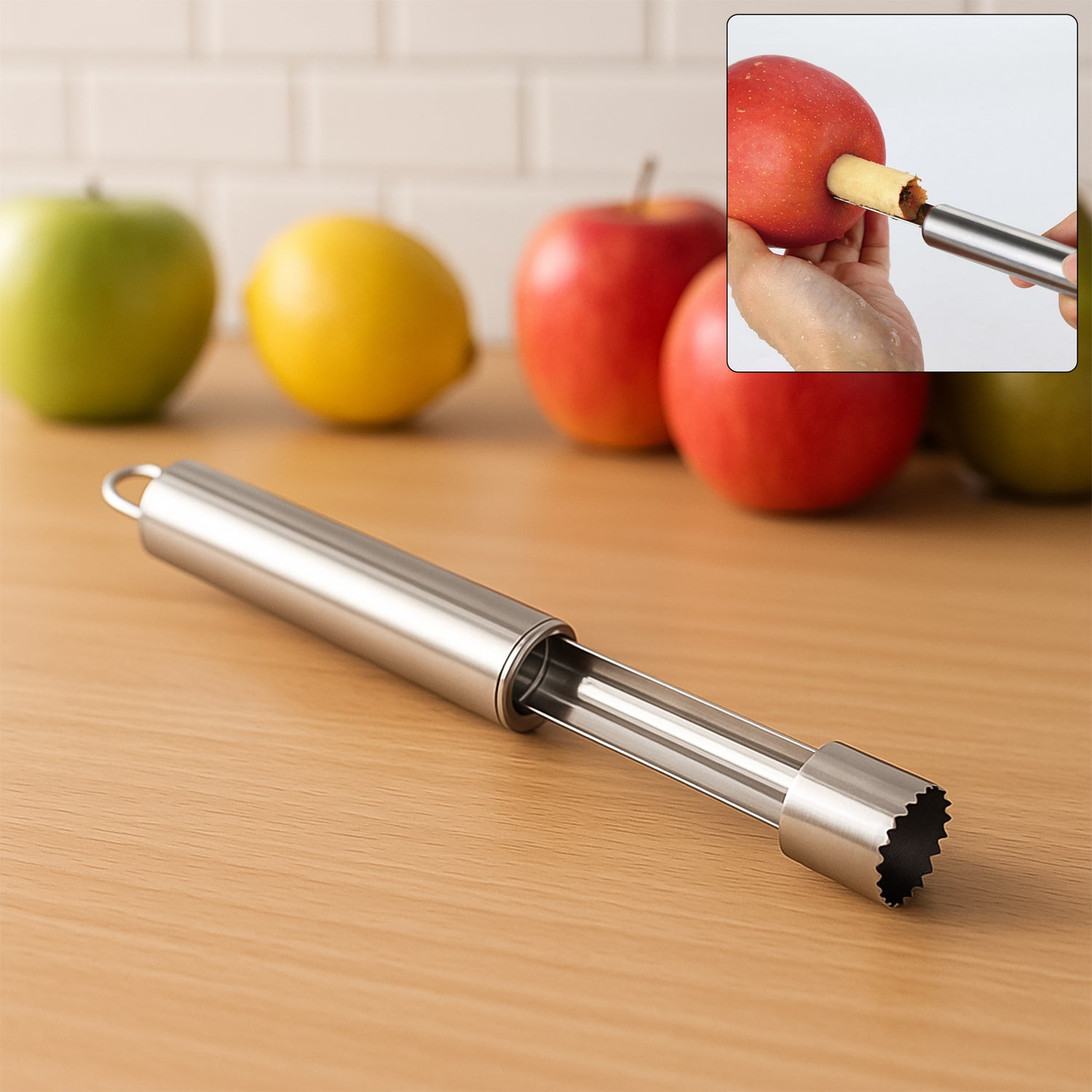 Fruit Core Stainless Steel Set, Core Remover signaturekarts
