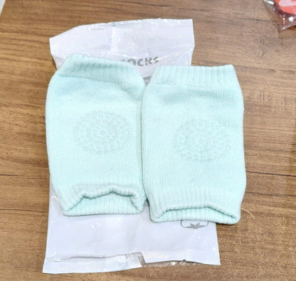Mint Green Toddler Wool Knit Leg Warmer (Knee Guard) Signature Kart