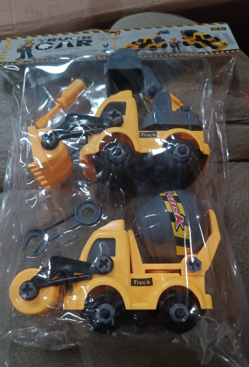Engineering Vehicles Nut Assembly Toy (2 Pc Set) signaturekarts