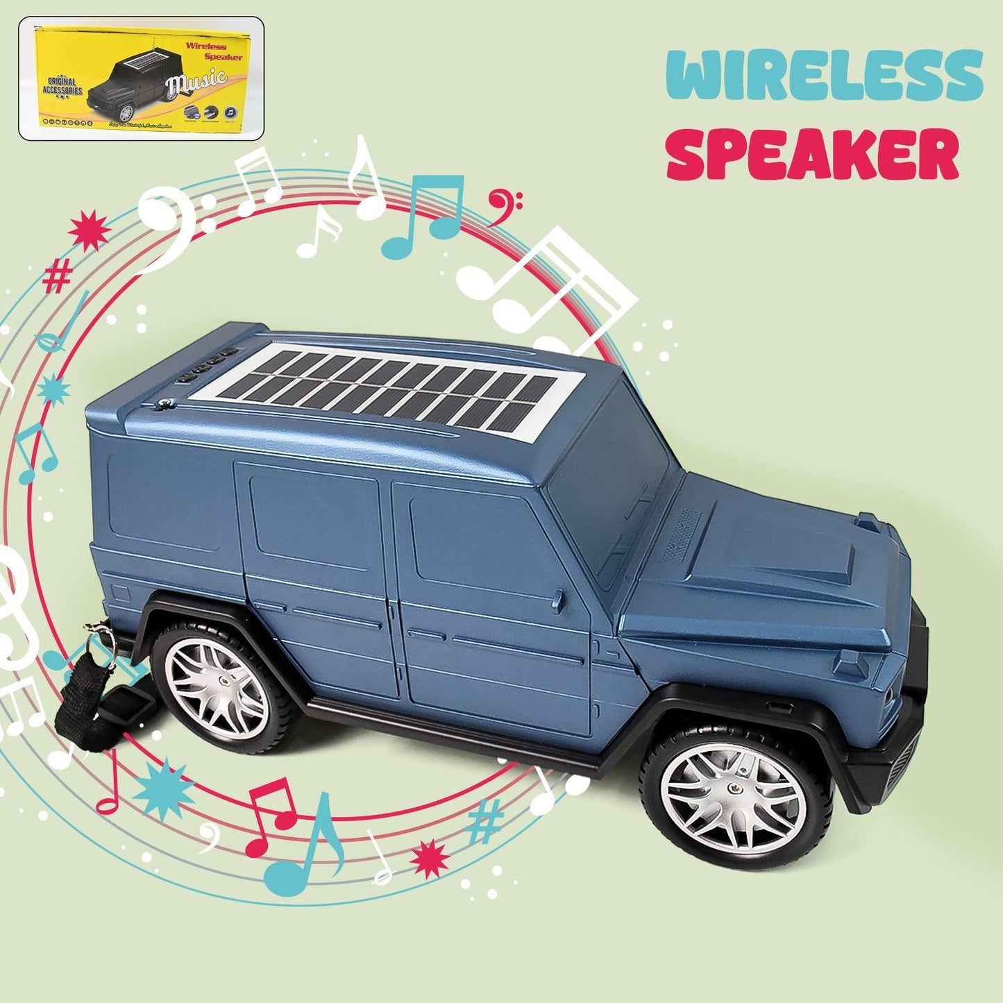 Thar Wireless And Solar Powered Speaker Signaturekarts