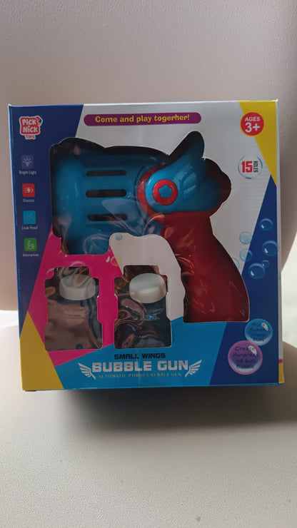 Rechargeable Bubble Gun Toy for Kids (1 Set) signaturekarts