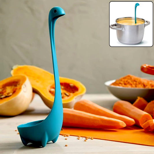 Multifunctional Colander Spoon: Soup Strainer, Long Handle, Kitchen Tool signaturekarts