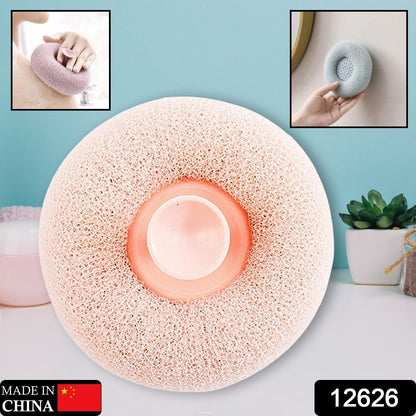 Flower Bath Sponge - Super Soft Body Exfoliator with Suction Cup for Shower & Massage signaturekarts