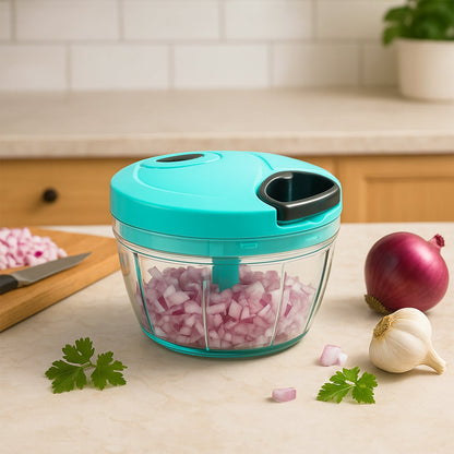 Handy Mini Plastic Vegetable Chopper signaturekarts