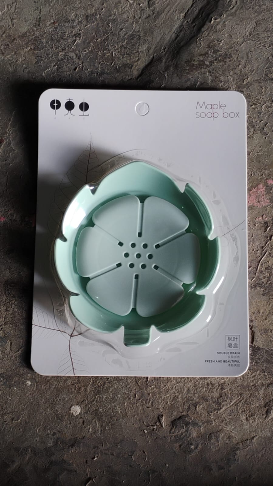 Plastic Flowers Soap Dish Bathroom Accessories Set Shower Gift ,Sabudani (1 Pc) Signaturekarts