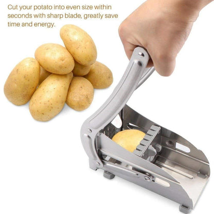 French Fries & Potato Chips Cutter Machine with Blade signaturekarts