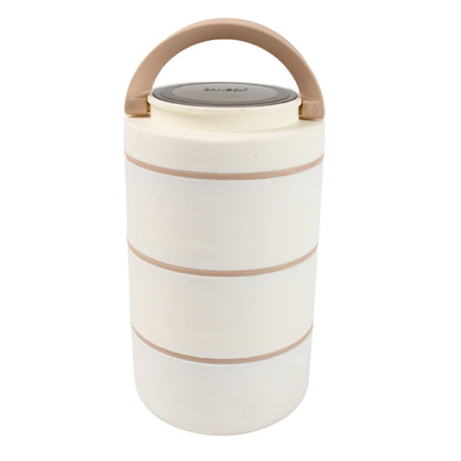 Ganesh Smart Stack 3 Layer Portable Lunch Box  for Office, School, Picnic (3 Layer) signaturekarts