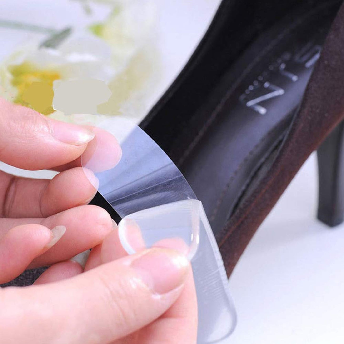 Fabric Sticky Shoe Back Heel Insoles Protector Liner Your Brand