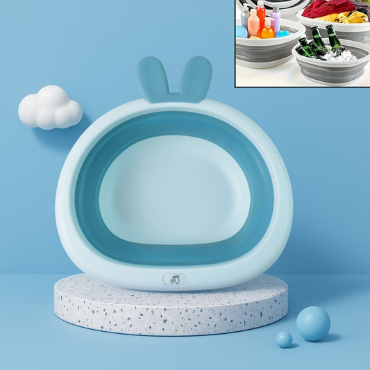 Foldable Multipurpose Collapsible Basin with Bunny Ear Handle signaturekarts