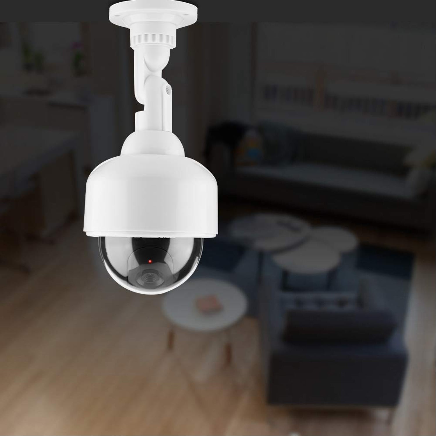 Fake / Dummy Camera CCTV, with Flashing Red LED Light (1 Pc / Battery Not Included) Signaturekarts