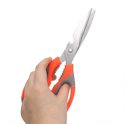 SpaceMulti-Function Kitchen Scissors for Veggies, Meat & Seafood with Bottle Opener signaturekarts