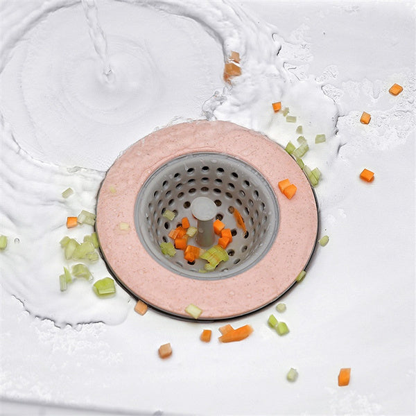 Silicon Sink Strainer Kitchen Drain Basin Basket Sink Drainer signaturekarts