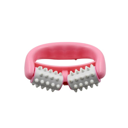 Plastic Massage Roller - 2-Roller Manual Design for Cellulite & Muscle Pain Relief signaturekarts