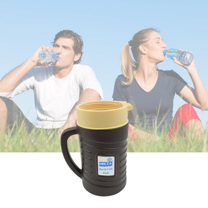 Stainless Steel Thermos Flask (Multiple Sizes): Travel Mug, Coffee, Tea (Leakproof) signaturekarts