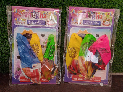 Big Size Balloons Kinds of Rainbow Party Latex Balloons (3 Pcs Set signaturekarts