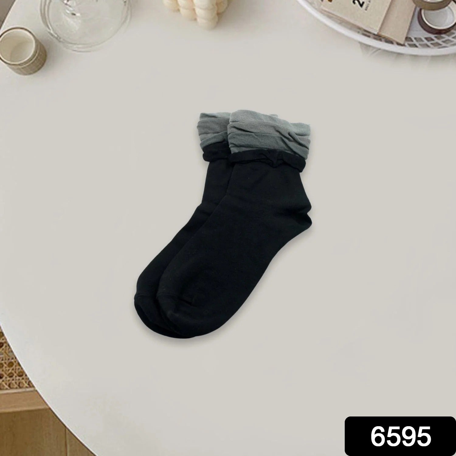 Ladies' Soft & Comfortable Socks – 1 Pair for Everyday Wear Signaturekarts