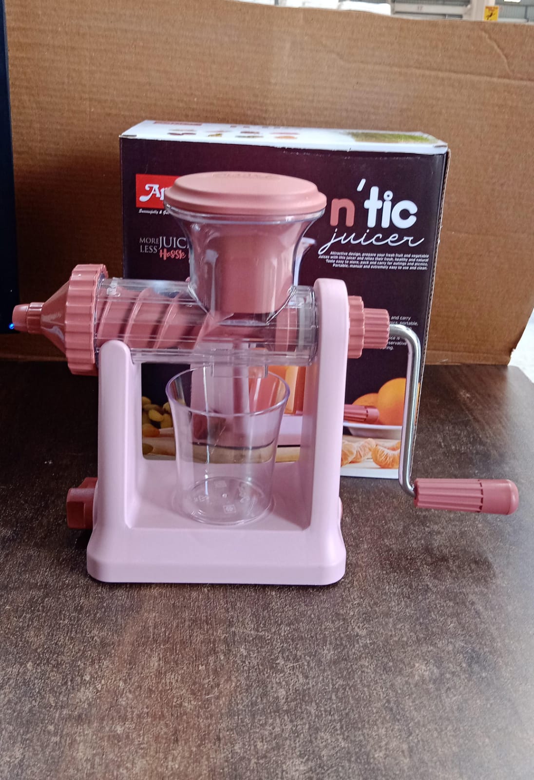 Apex Heavy-Duty Manual Hand Juicer Machine Set Signature Kart