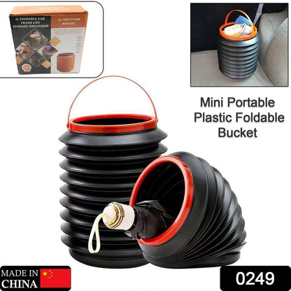 Foldable Storage Bucket , Water Container & Dustbin Multiuse Bucket signaturekarts