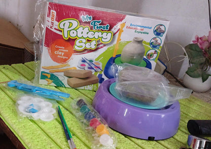 Amazing Educational Pottery Wheel KIT Game Set (1 Set) signaturekarts