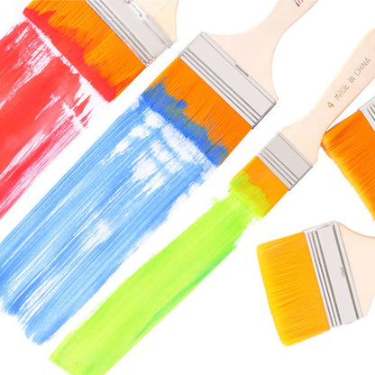 Artistic Flat Painting Brush - Set of 12 signaturekarts