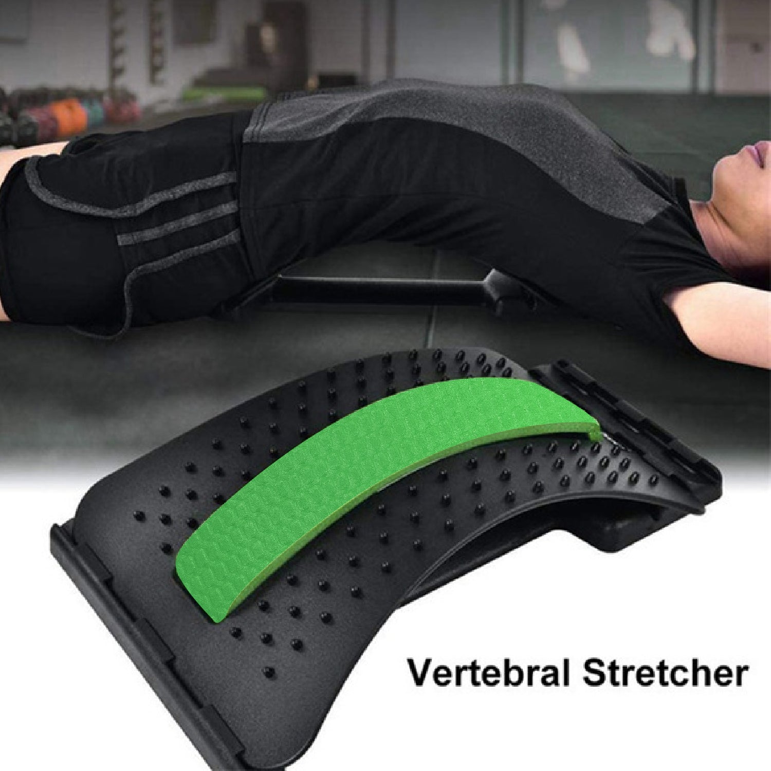 Multi-Level Back Stretcher Posture Corrector Device For Back Pain Relief Signaturekarts