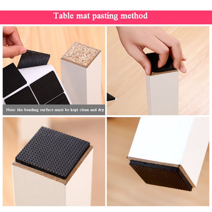 28 pc Rubber furniture Pads Self Sticking Non Slip Furniture Noise Insulation Pads Signaturekarts