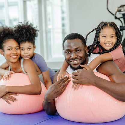 Anti Burst 65 cm Exercise Ball (1 Pc / Mix Design & Color) signaturekarts