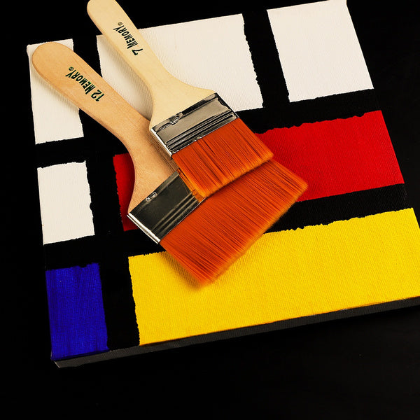 Artistic Flat Painting Brush - Set of 12 signaturekarts