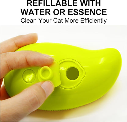 3-in-1 Cat Steamy Brush – Self-Cleaning Pet Grooming & Hair Removal Comb signaturekarts