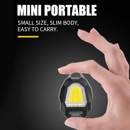 Triangular Camping Flashlight with Lighter – 6 Modes, 3 Colors, Waterproof Signaturekarts