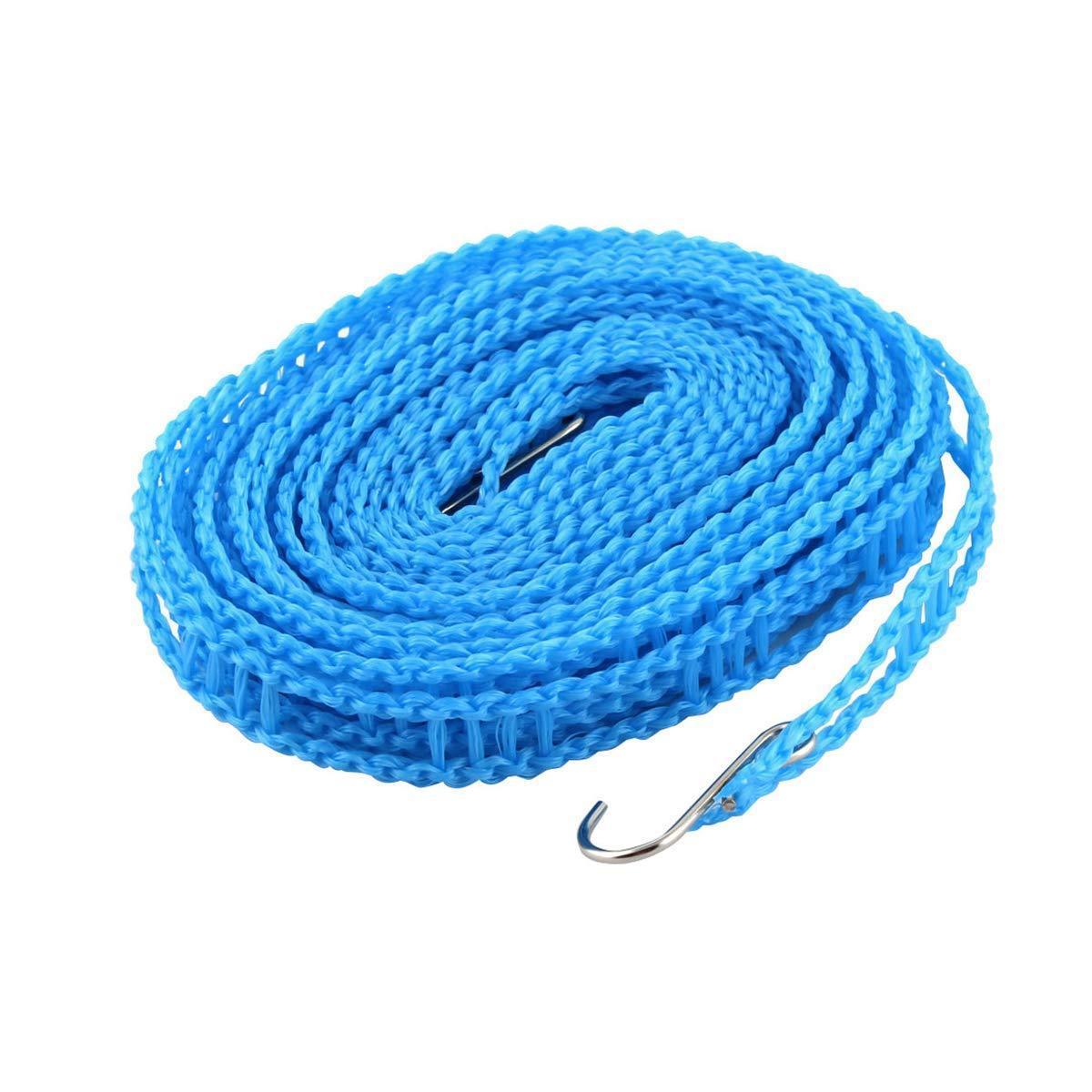 Clothesline Drying Nylon Rope with Hooks Signaturekarts