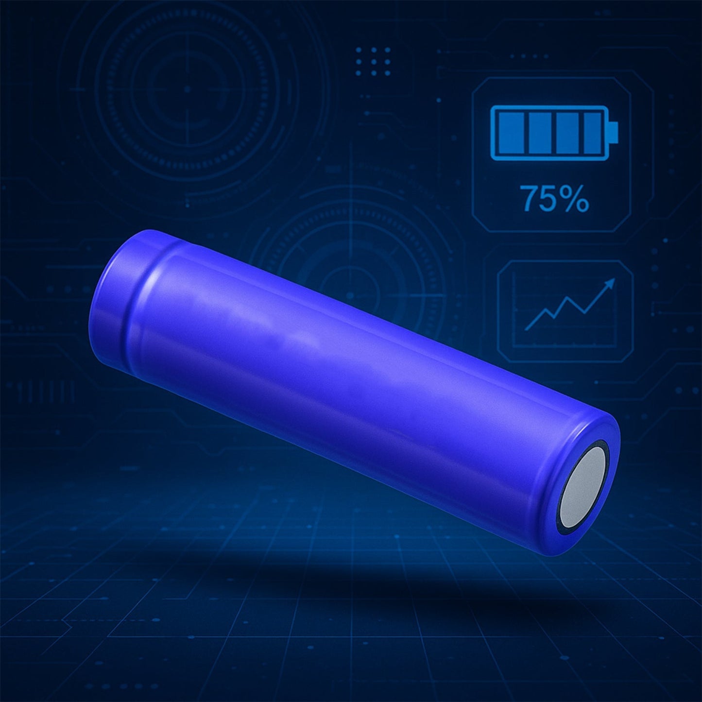 3.7V 1200mAh Rechargeable Battery – High-Capacity Lithium Cell (1 Pc) Signature Kart