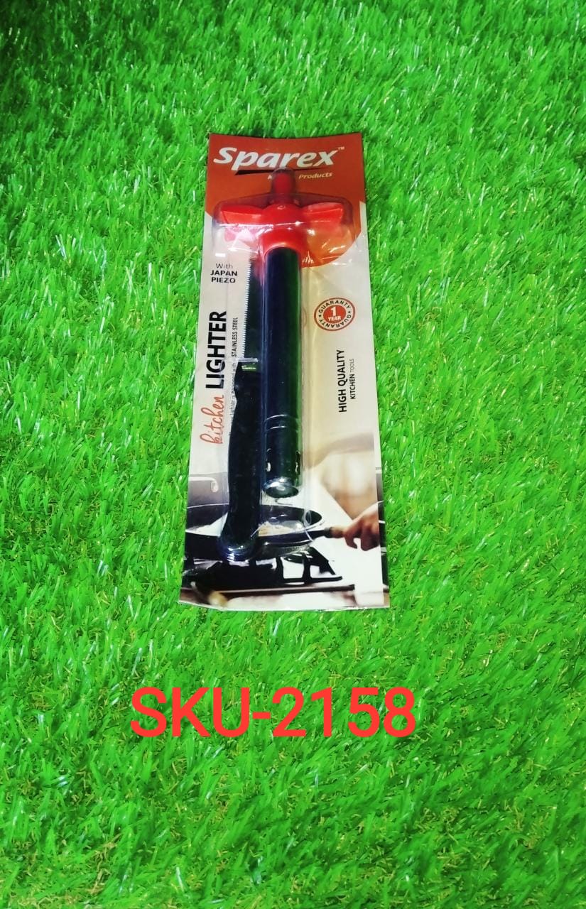 Stainless Steel Electronic Gas Lighter and Knife (2 in 1) signaturekarts