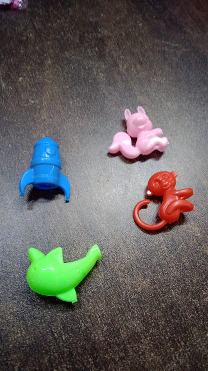 Mix Character, Monkey, Fish, Cat Pencil Top Promotional (1 Pc / Mix Colour & Design) Signaturekarts