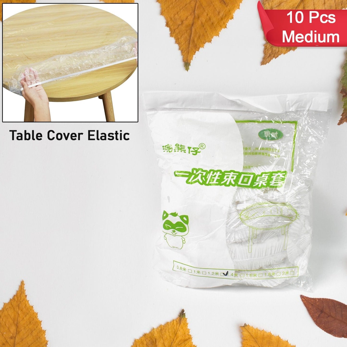 Medium Elastic Table Cover Bag, Table Protector Bag 1.4 Mtr. (10 Pcs Set) Signaturekarts