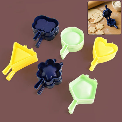 1 Pc Assorted Shape Plastic Snack Mould (Mix Design / 1 Pc) Signature Kart
