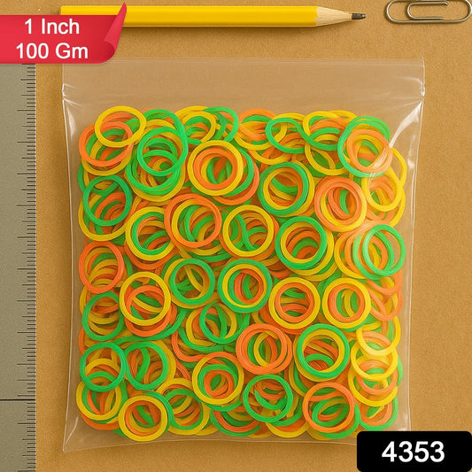 Multicolor Rubber Bands (Elastic & Reusable, Office & Home), Hair accessories signaturekarts