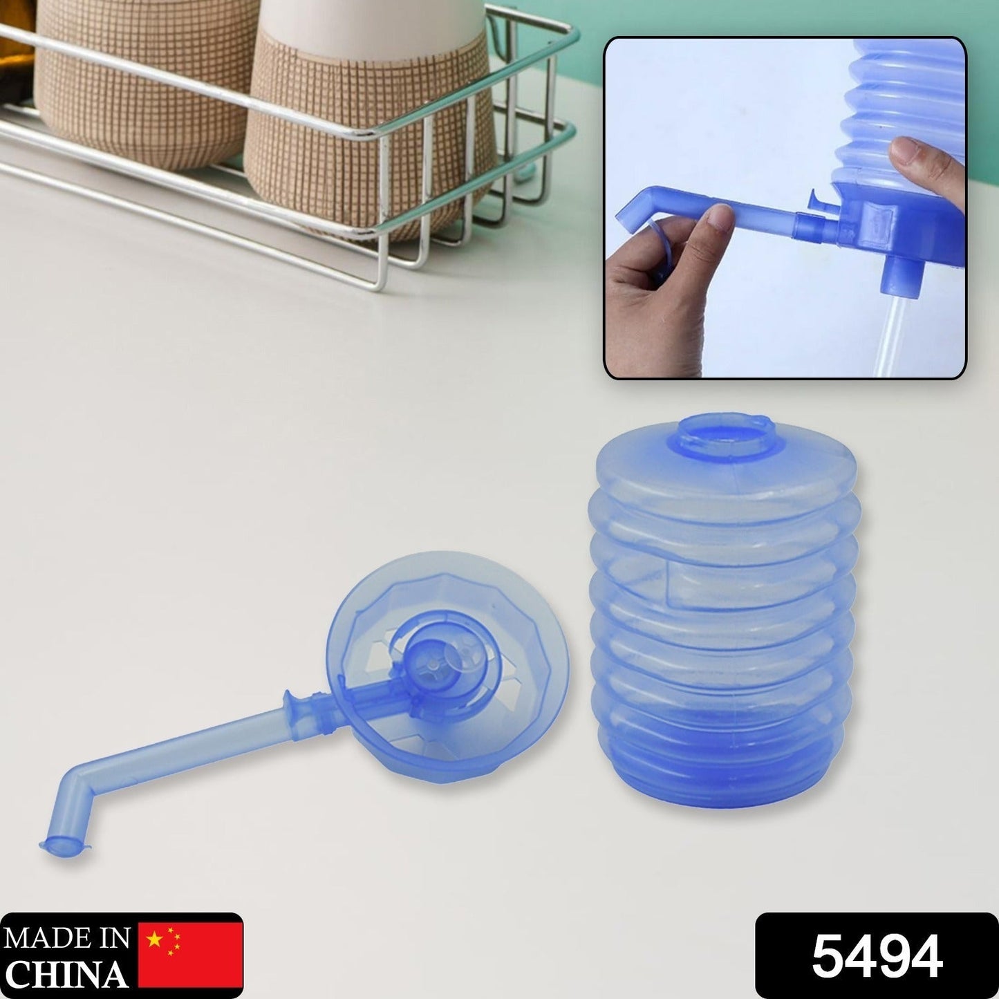 Manual Drinking Water Pump (1 Pc): Hand Press Dispenser, Household signaturekarts