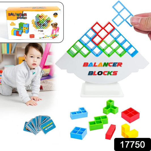 3D Tower Game, Tower Balance Game (16 Pcs Set) signaturekarts