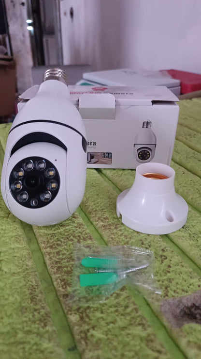 V380 Pro Fisheye 360 Degree Panoramic Wireless WiFi IP CCTV Security (Pack of 1) Signaturekarts